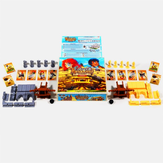 Catapult Feud Siege (Exp) Επιτραπέζια Παιχνίδια The Game Rules